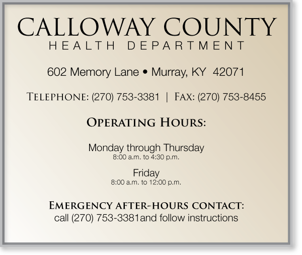 Calloway County Health Department